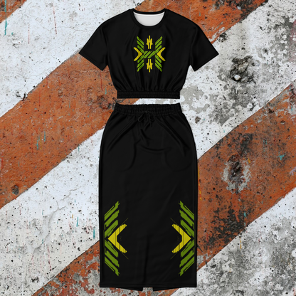 HAZRDSTAR - Crop Shirt/Skirt